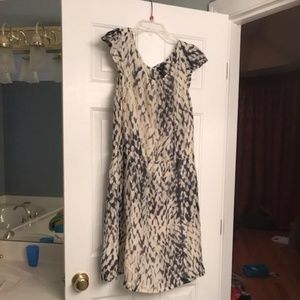 Blue and white Gap dress